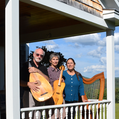 Fyre and Lightning trio with early instruments