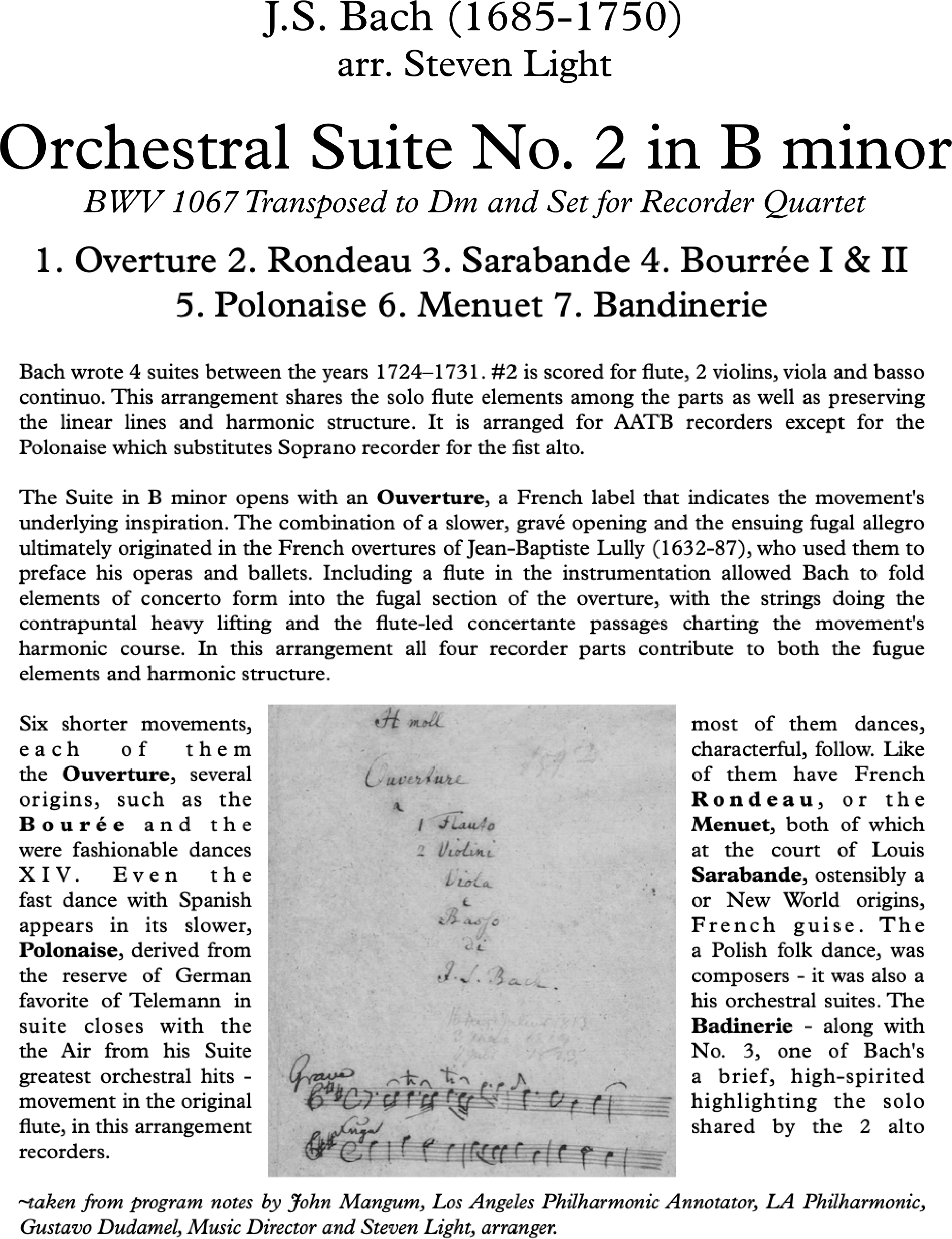 Preview image for Orchestral Suite No. 2